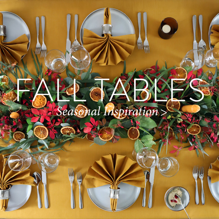 Fall Table Linens