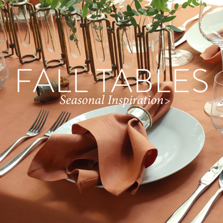 Fall Table Linens