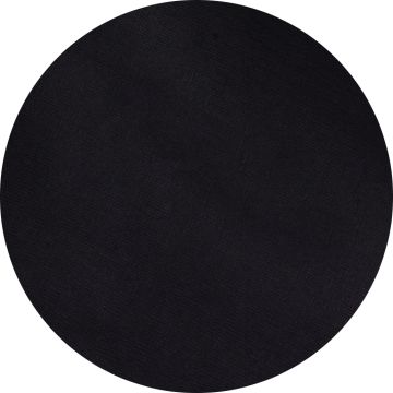 Black Linen Round Tablecloth