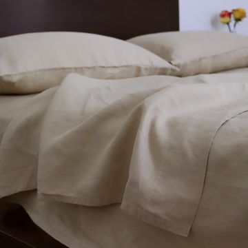 Camel Linen Top Sheet