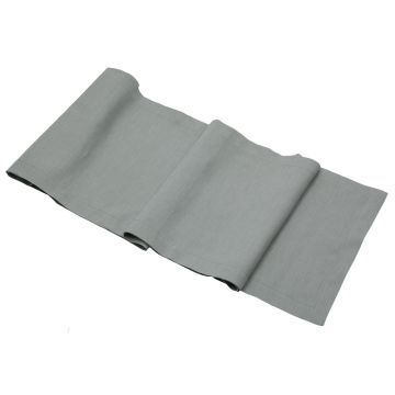 Celadon Green Linen Table Runner