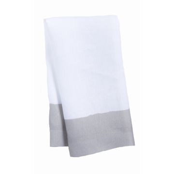 Cinta Concrete Border Linen Napkin