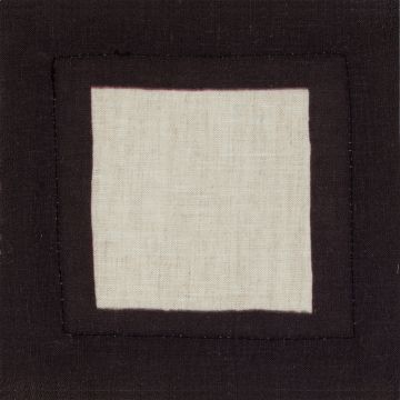 Cinta Fig Border Linen Cocktail Napkin