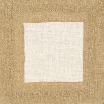 Cinta Gold Border Linen Cocktail Napkin