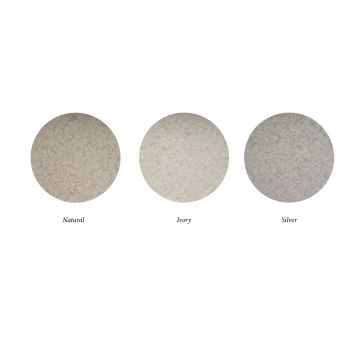 Double width fabric by the yard woven damask neutral drapery