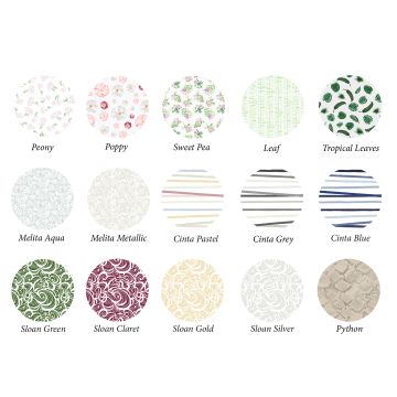 Printed Linen Fabric by the Yard - Double Width 120 Inch