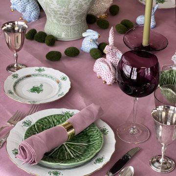 Heather Lilac Linen Napkin