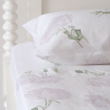 Peony Linen Duvet Cover