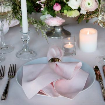 Pink Linen Napkin
