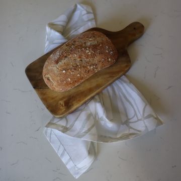 Melita Metallic Linen Hand Towel / Tea Towel