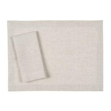 Natural Undyed Pure Linen Placemat