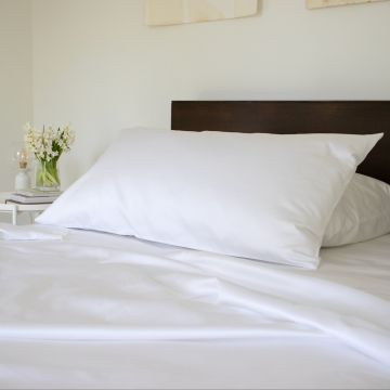 White 600TC Organic Sateen Top Sheet