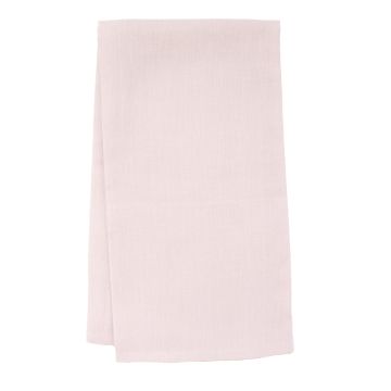 Pink Linen Hand Towel / Tea Towel