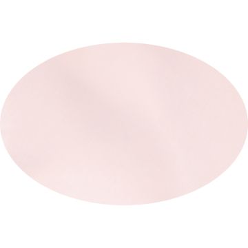 Blush Pink Oval Linen Tablecloth 