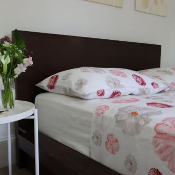 Poppy Linen Top Sheet