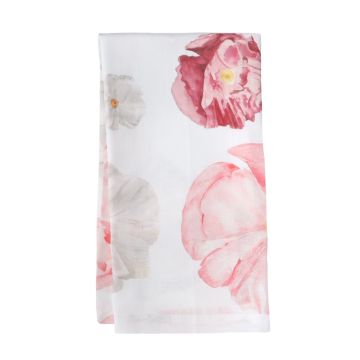 Poppy Linen Hand Towel / Tea Towel