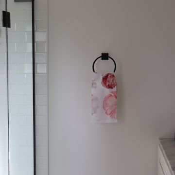 Poppy Linen Hand Towel / Tea Towel