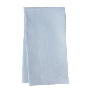 sky blue linen hand towel tea towel