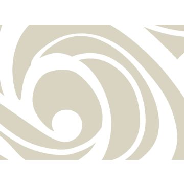 Champagne taupe white linen placemat