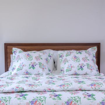 Sweet Pea Linen Duvet Cover