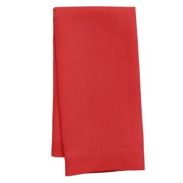 Red Linen Napkin