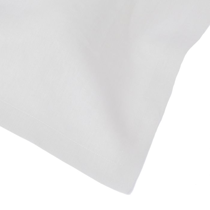 Cloud Grey Square Linen Tablecloth