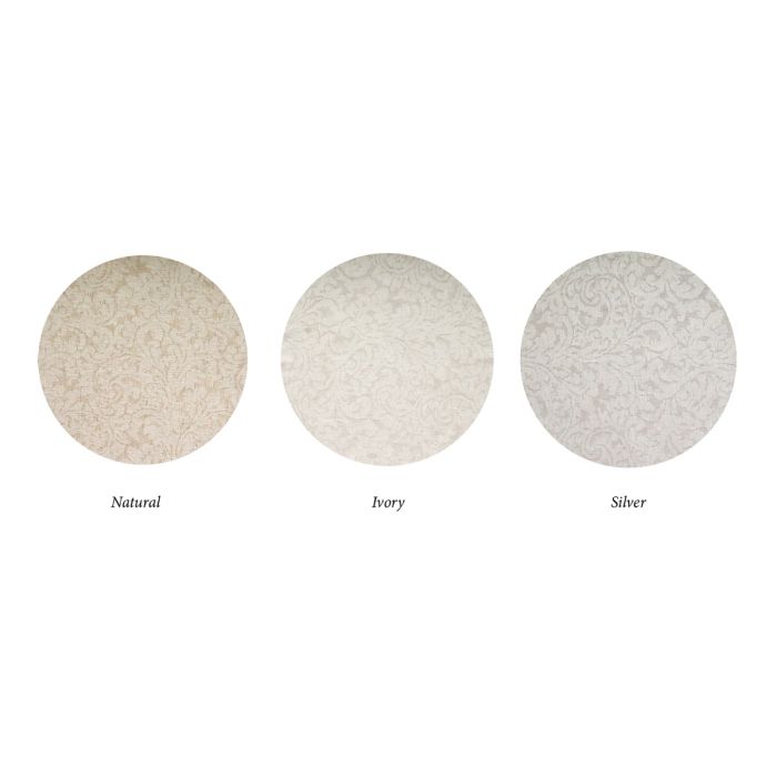 double width damask fabric by the ward