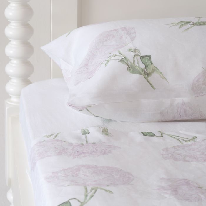 Peony Linen Top Sheet