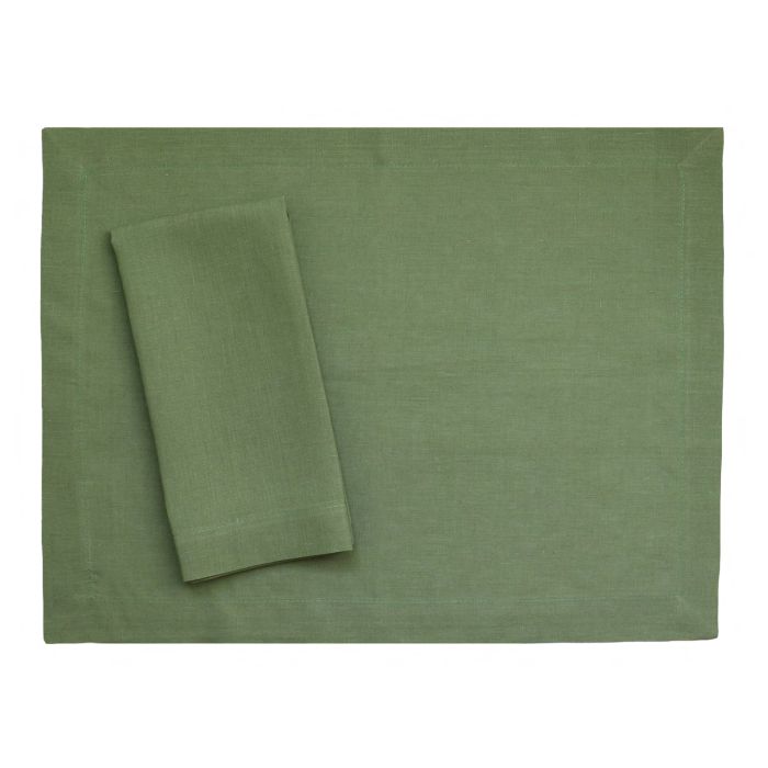 Green Linen Placemat