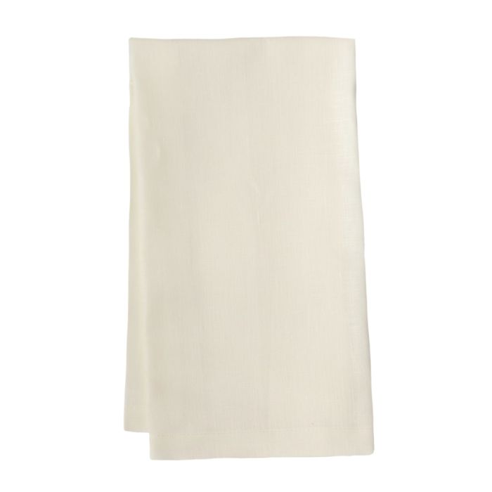 ivory linen hand towel tea towel