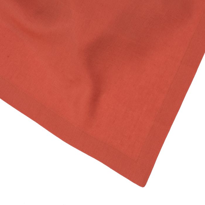 Lobster Orange Pumpkin Tangerine Square Linen Tablecloth