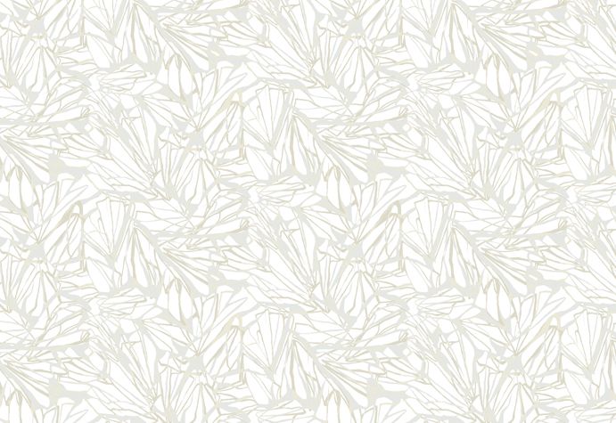 Melita metallic contemporary linen tablecloth