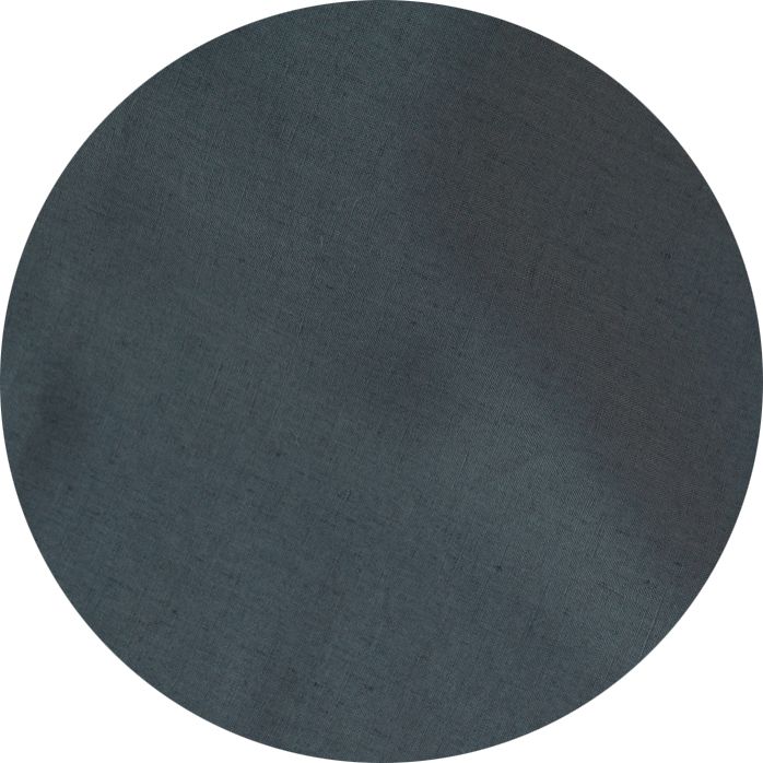 Petrol Green Round Linen Tablecloth