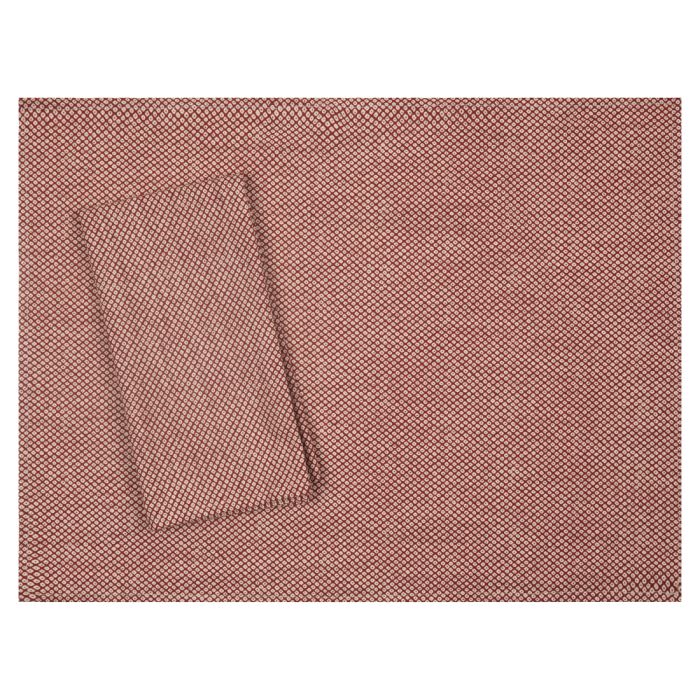 Huddleson Shibori Red Japanese Cotton Cloth Placemat