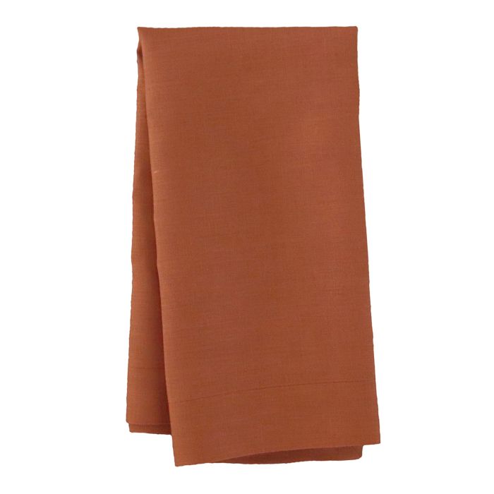 Sienna Orange Linen Napkin
