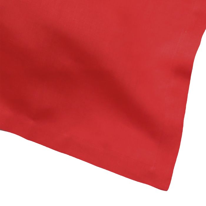 Red Square Linen Tablecloth