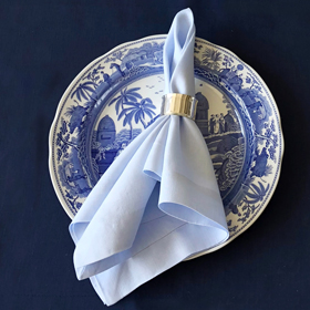 Sky Blue Napkin Linen<br>$18
