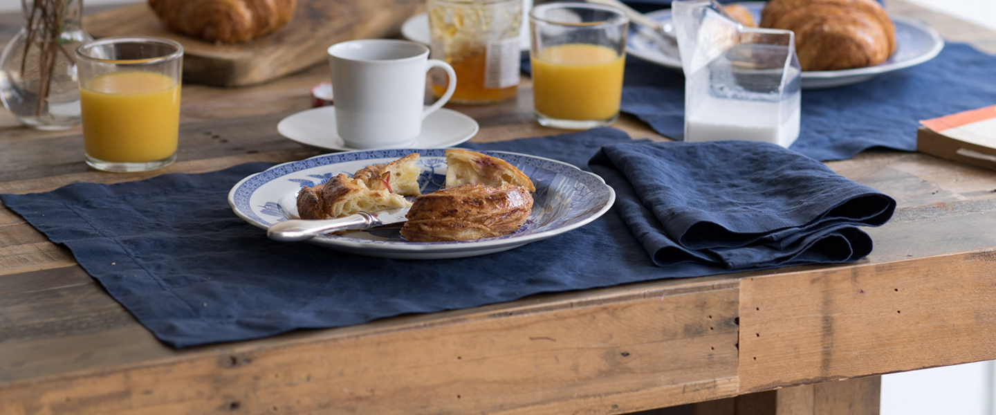 Navy Blue Placemats & Napkins