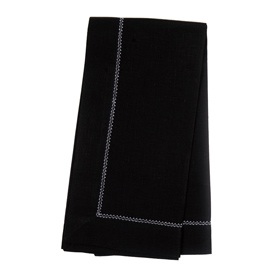 Black and White Linen Napkins <br></picture>$28