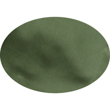 Hunter Green Oval Tablecloth