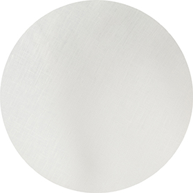 Ivory Linen Round Tablecloth <br> $170
