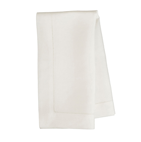 Ivory Hemstitch Napkin
