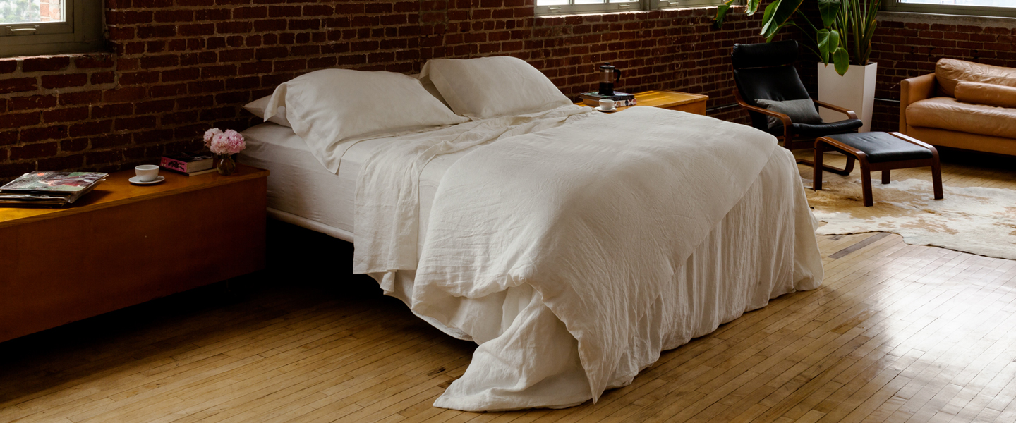 Ivory Linen Sheets - Style & Comfort 