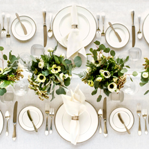 Ivory Tablecloth Rectangle<br></picture>$230