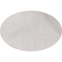 Natural Linen Oval Tablecloth <br></picture>$195