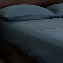 Petrol Teal Linen Sheets <br></picture>$340