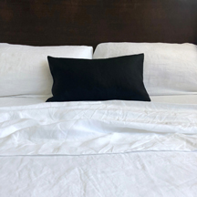 White Italian Linen Sheets <br></picture>$385