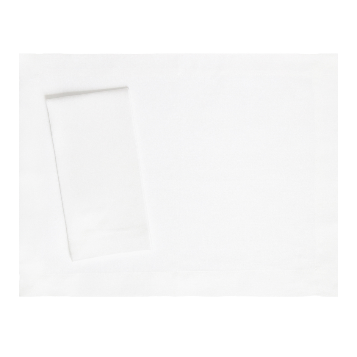 White Linen Placemat <br>$18