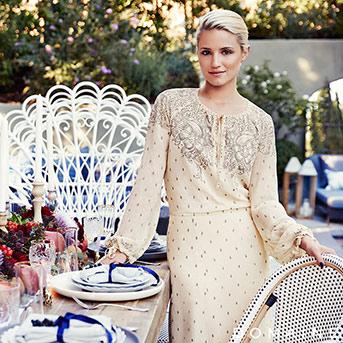 A Backyard Soiree with Dianna Agron