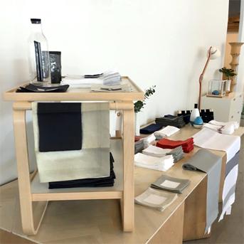 Huddleson Pop-Up Table Linen Store in Los Angeles